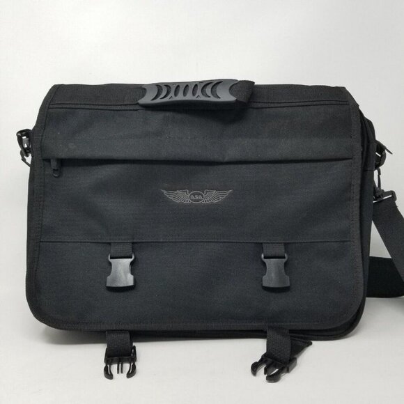 ASA Aviation Expandable Bag Briefcase Carry Case Lots of Compartments - Picture 1 of 10